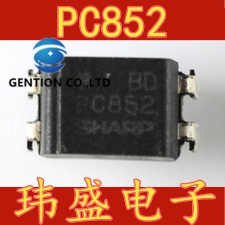 

10PCS PC852 DIP4 photoelectric coupler isolator PC852 light coupling in stock 100% new and original
