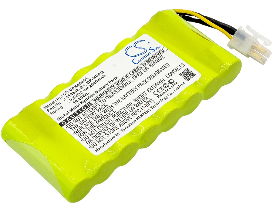 Equipment, Survey, Test 2000mAh / 19.20Wh Battery For Dranetz：118348-G1  BP-HDPQ HDPQ-Xplorer400 HDPQ-Xplorer HDPQ-Guide Visa