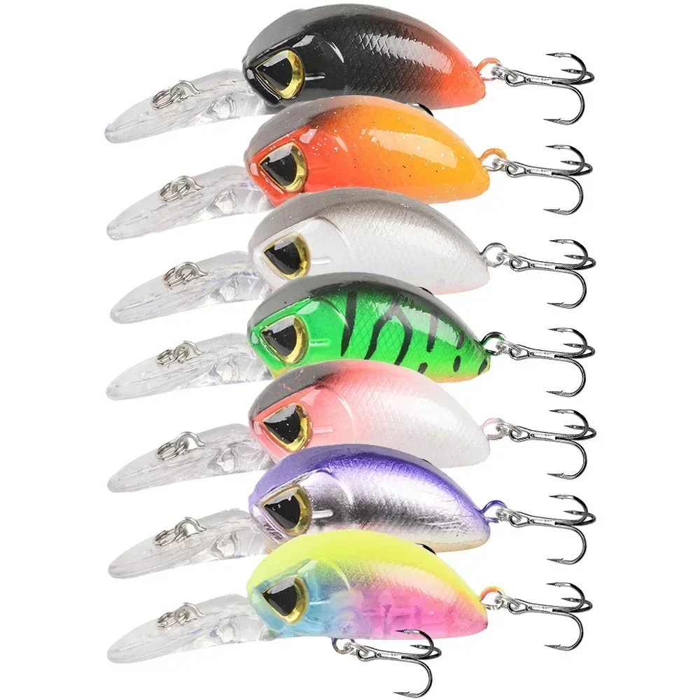 5.5 cm 4G model floating minnow bait long tongue jerkbait bass Pike Carkbait woBBLERS professional bait