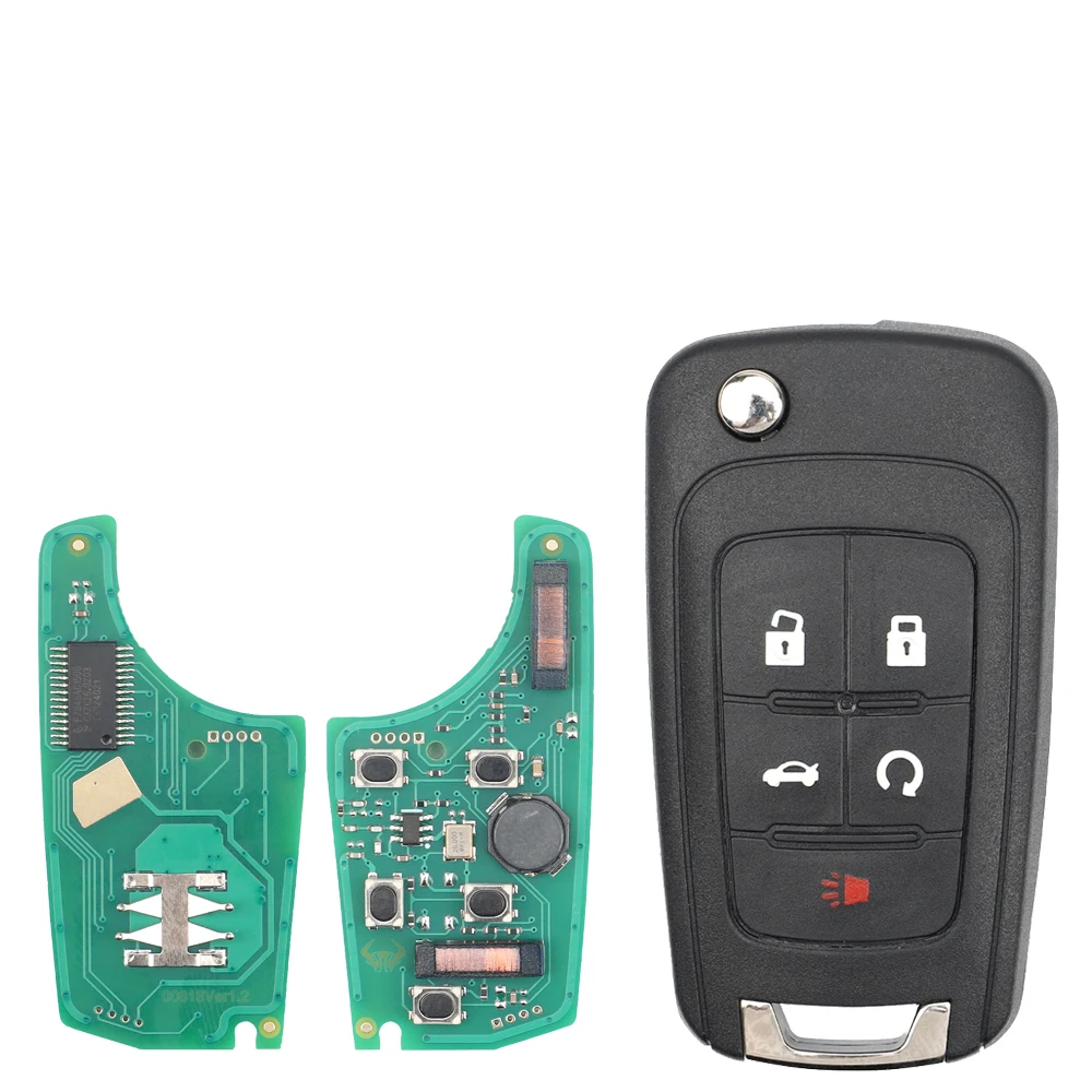 Karta kluczykowa Zz Key Master Smart Card 315/433MHz ID46 PCF7952E do Chevrolet Cruze Malibu Impala Orlando Regal Opel Buick z systemem Keyless Go. — 2