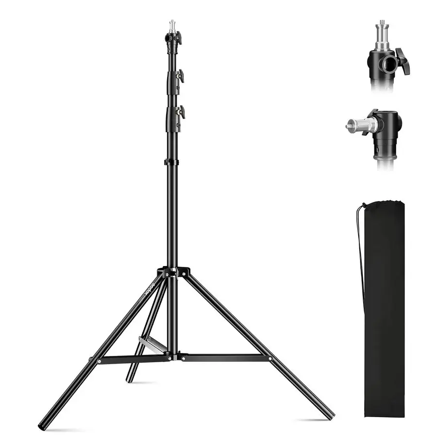 

Light Stand 112in 9.3 Photography Light Stand Heavy Duty with 1 4 to 3 8 Universal Screw Carry Bag Portable for Photography Stud
