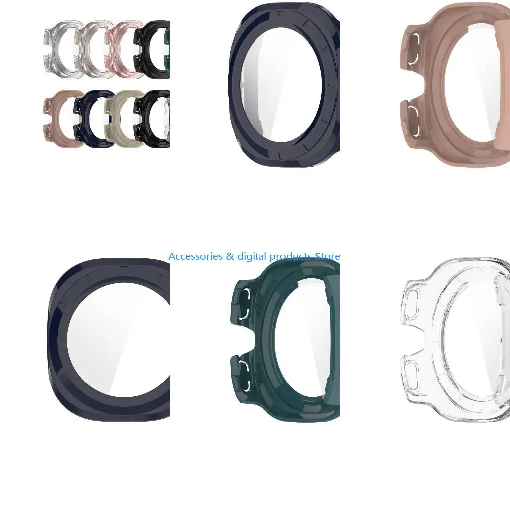 77JD Screen Protector Cover Case Tempered Glass Film+Shell For Watch 7 2025 47mm