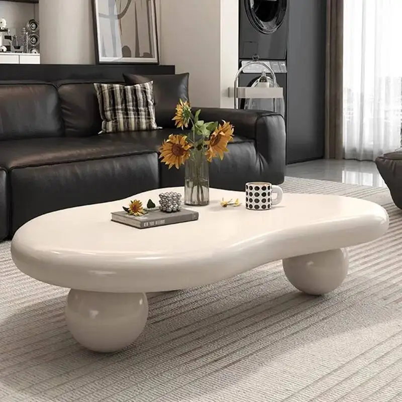 

Coffee Table Black Decoration Cloud Fashion Design Interior Lounge Unique Salon Side Table Luxury Couchtisch Home Furniture