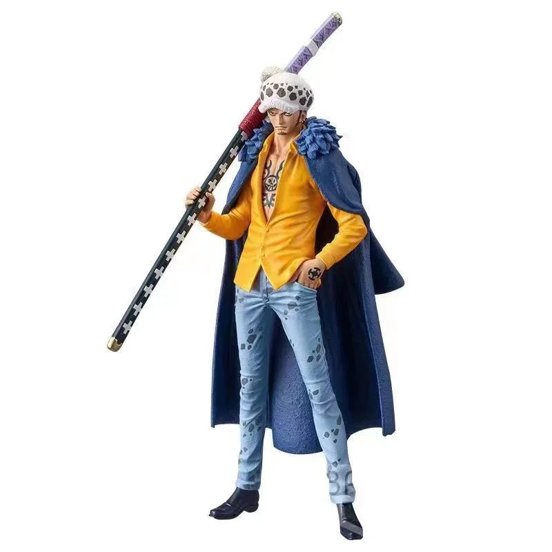 16cm Japanese Anime Figure One Piece DXF Wano Country Trafalgar Law PVC Statue Collection Model Toys Gifts