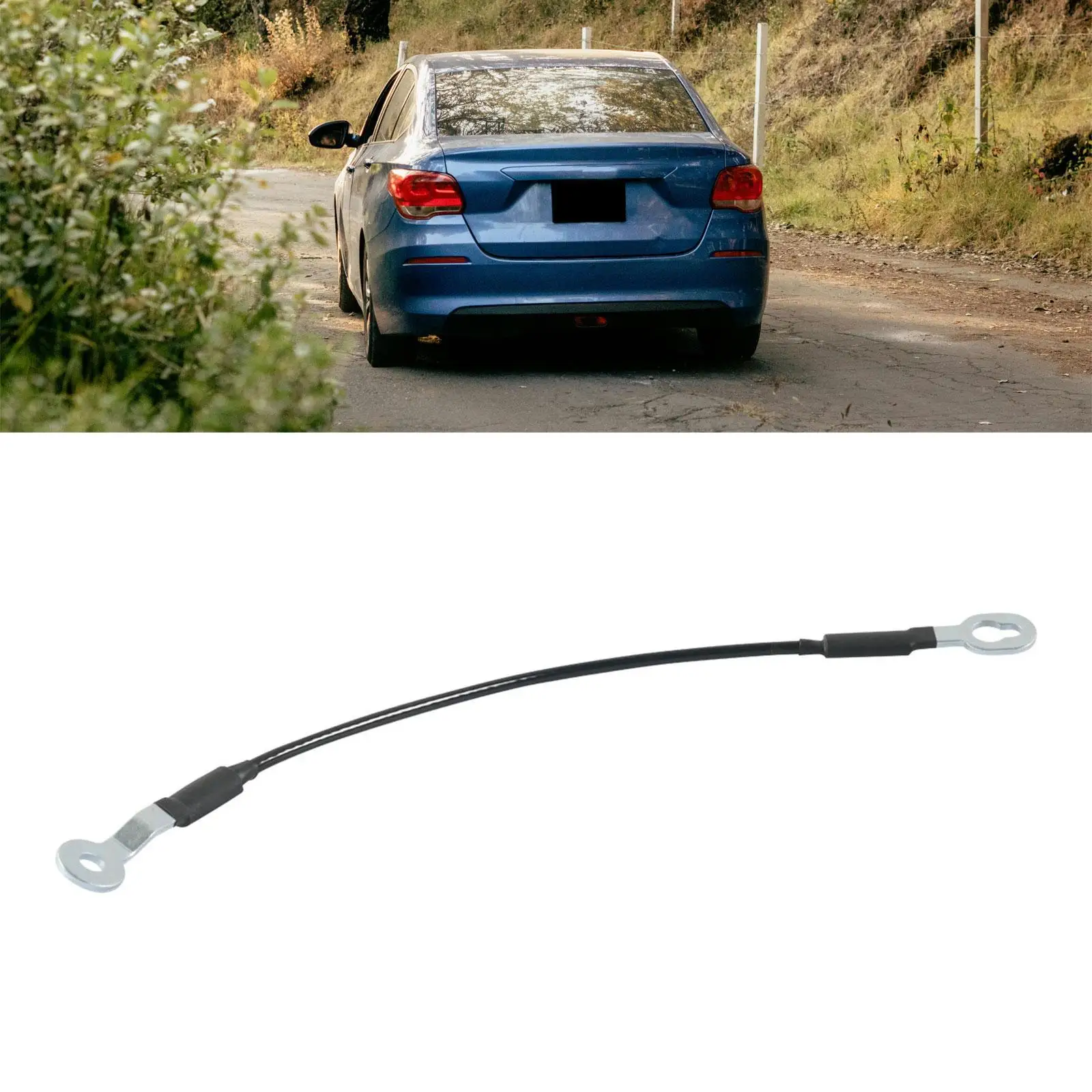 Tail Gate Cable 15725653 15683450 Metal Strap Replacement for GMC Sturdy Professional Simple Installation Accessories