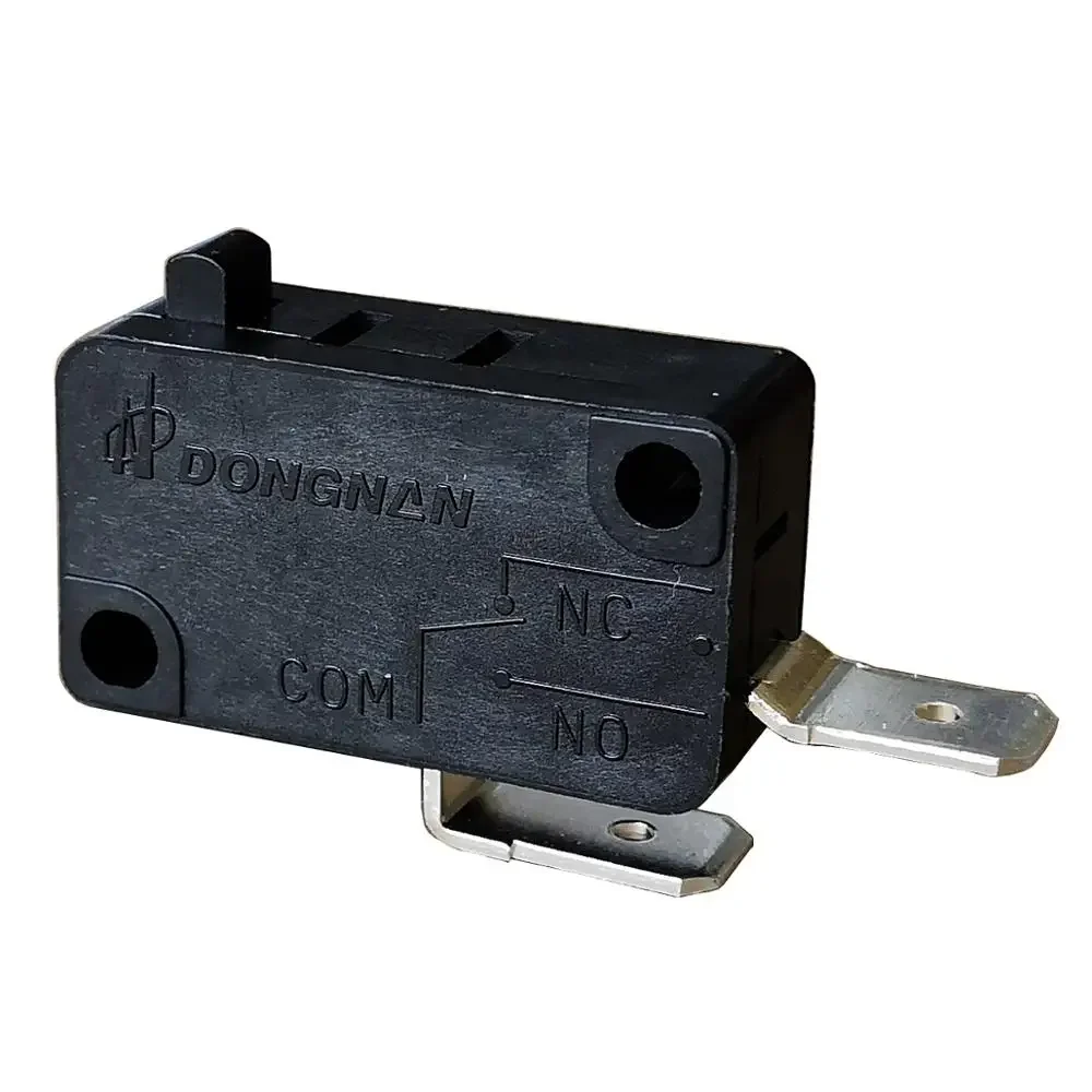 Microinterruptores KW3A-25 SPDT sem alavanca Micro interruptor de êmbolo padrão de 2 pinos para forno micro-ondas, pacote com 2