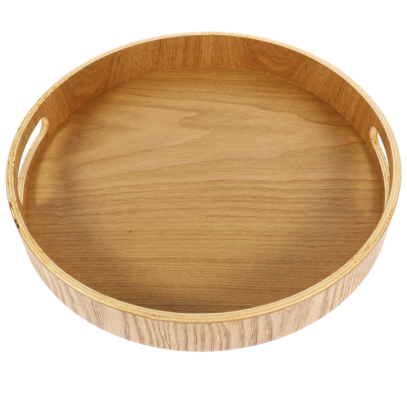 

Wooden Serving Round Wood For Tea Snacks Fruits Breakfast Storage Decorative Multi-Functional Table Cup Fruit Kitchen Platter