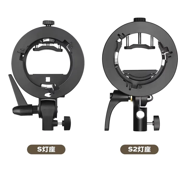 40x40 50x50 60x60 80x80cm Softbox with S1 S-Type Bracket Honeycomb Grid Bowens Mount Flash Bracket Mount Foldable Softbox