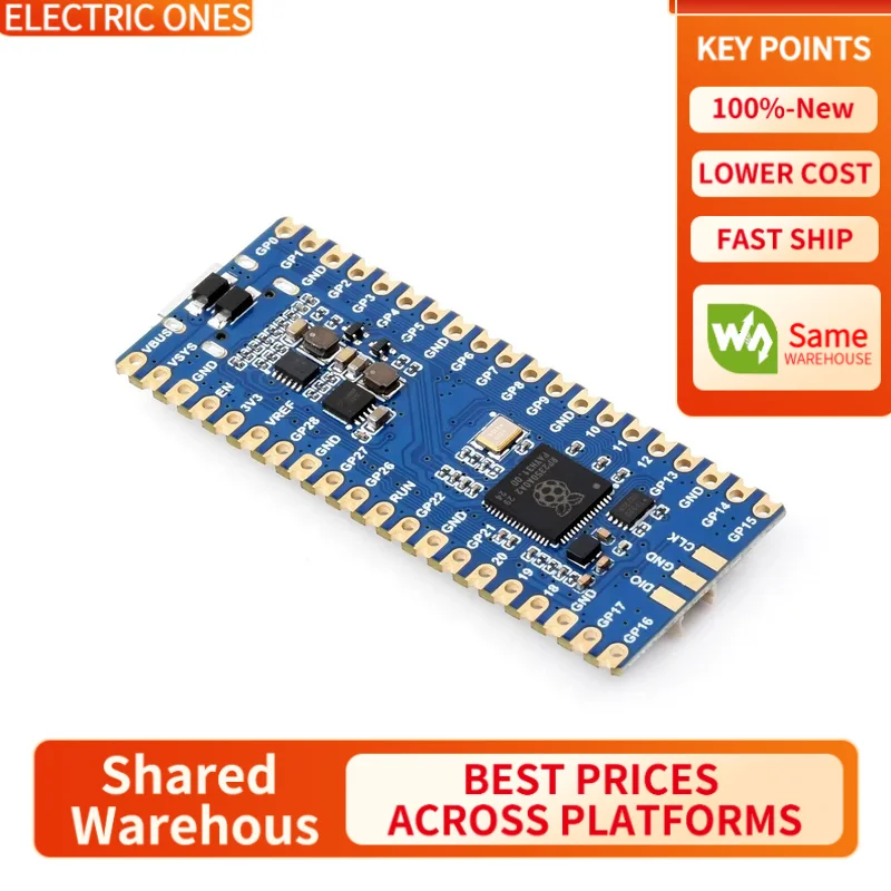 

【Waveshare genuine】- RP2350-LCD-0.96 Development Board, With 0.96inch LCD Display,160×80 Based On RP2350A Dual-core & Dual-archi