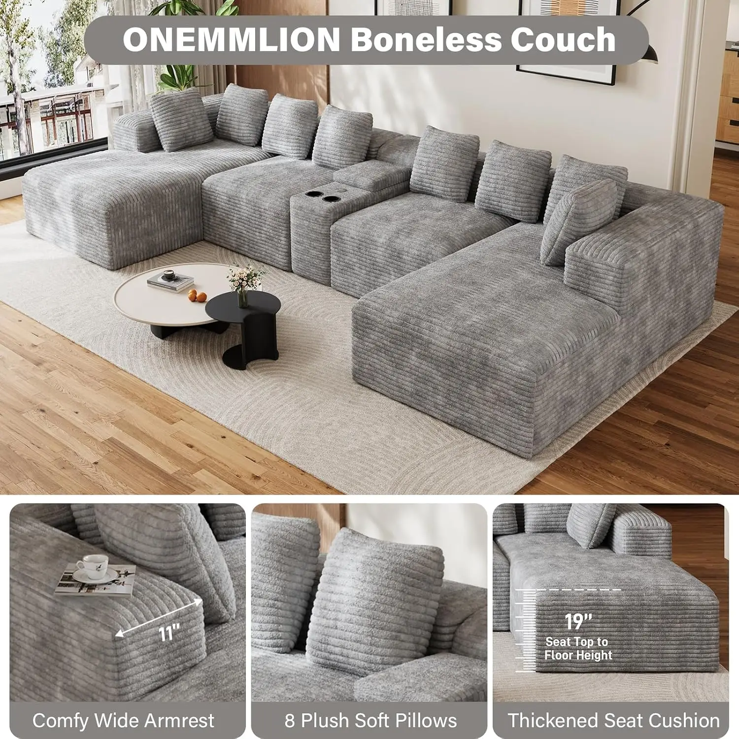 Thumbnail 3 - #27 Cheap Modular Sectional Sofas Worth Buying