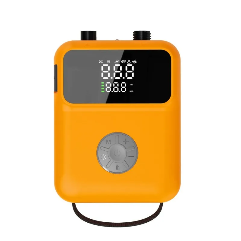 Multifunctional yacht paddle board air pump LED lighting flashlight
