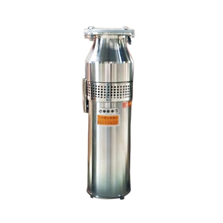 

Stainless steel fountain pump High lift park viewing music fountain pump Three-phase cast iron fountain submersible pump