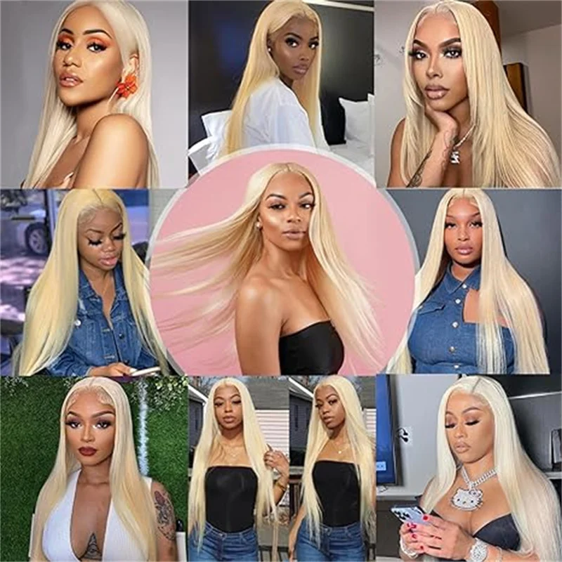 Wig Frontal lurus tulang Brazilian Wig sebelum dipetik 150% 13x4 Hd transparan 30 32 inci renda Frontal rambut manusia untuk wanita