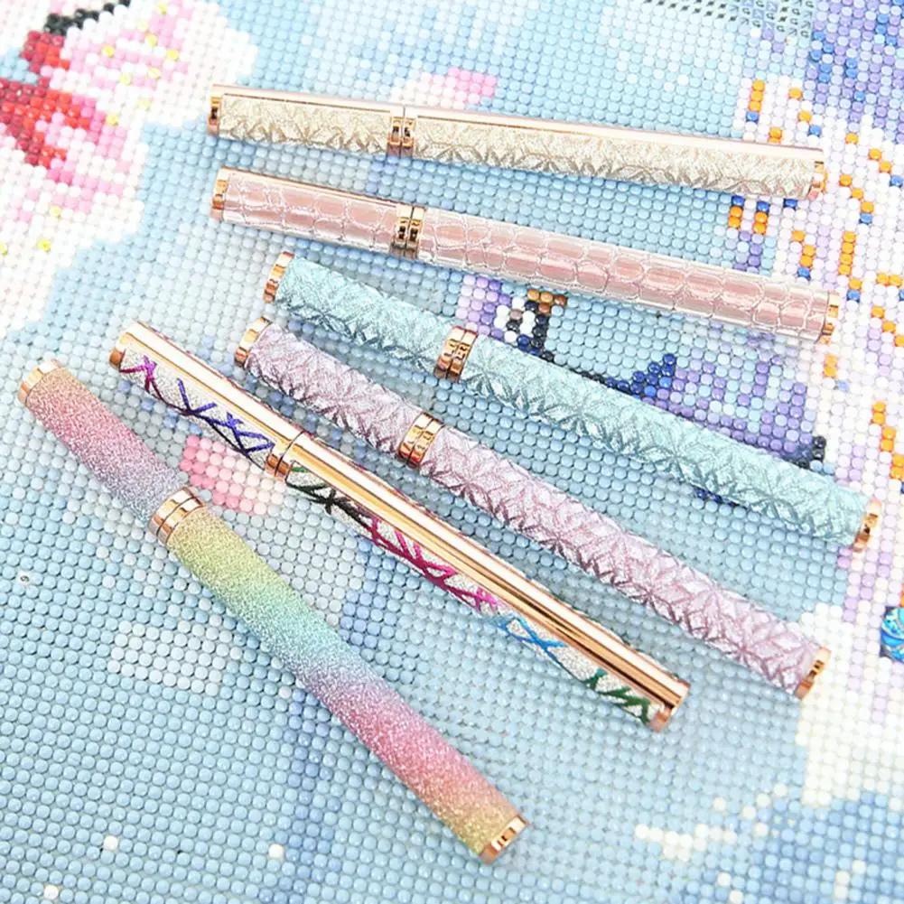 Rhinestone Painting Pen Cross Stitch Drilling Pen Rhinestone Painting Pens Kit Nail Neauty Pen Studded Pens Stylus Drill Pens