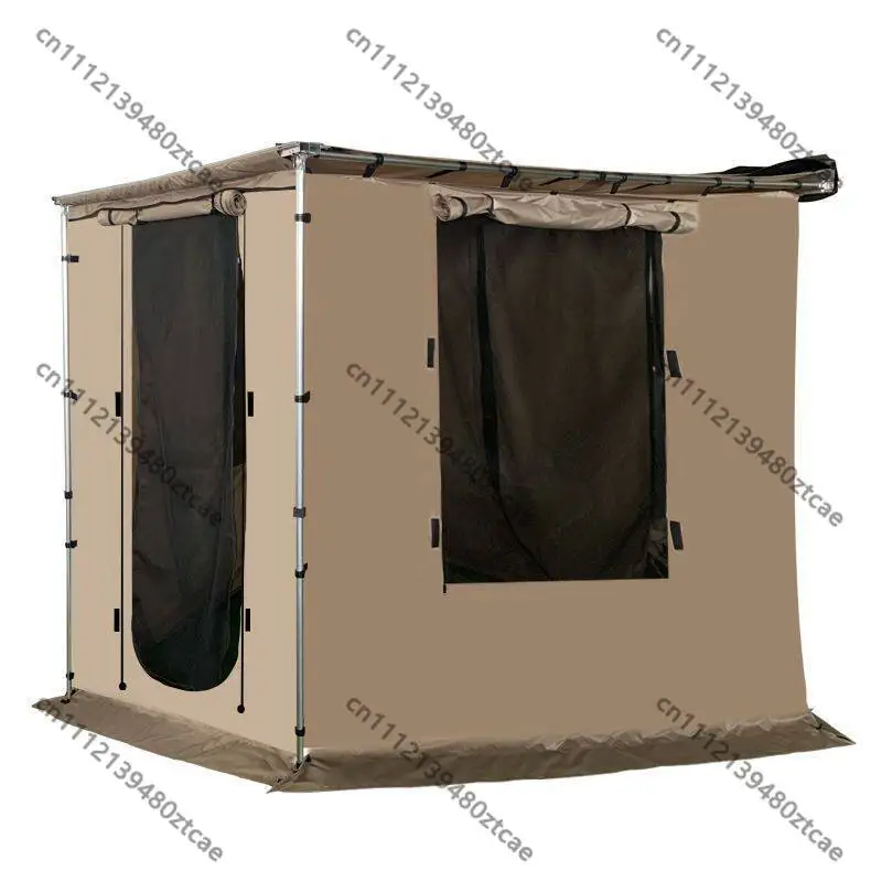 

Outdoor Retractable Car Side Awning Waterproof Sunshade SUV Camping Rear Integrated Tent