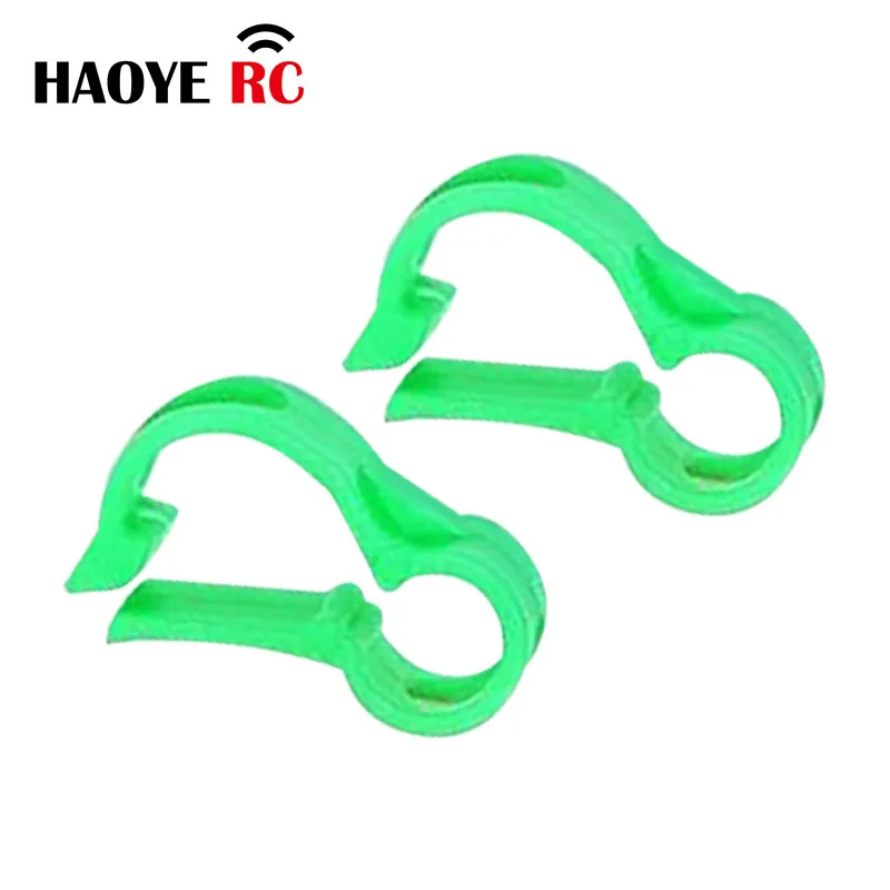 Haoye 10 Pcs ​Φ5 mm  Plastic Fuel Line Clamp/Hose Clamp/Filler Pipe Lock/Oil Stop Valve Oil Tank Accessories For RC Model Planes