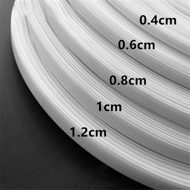 Polyester Boning for Sewing, White Sew-Through Low Density Boning Wedding Dress Nursing Caps Party Gowns DIY Craft Making view 2