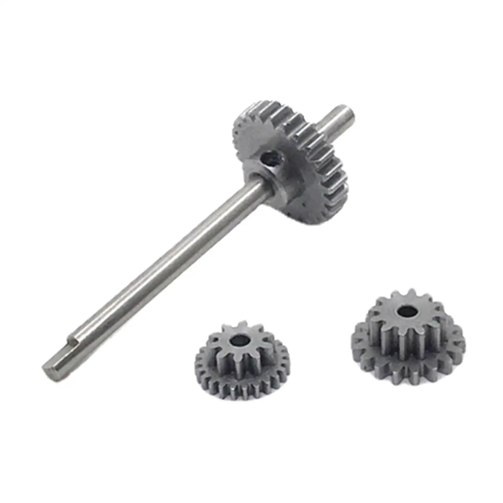 Kit de engranajes de acero para caja de cambios de repuesto, piezas de repuesto para WPL D12 1/10 RC, piezas de herramientas de reparación de caja de cambios de transmisión