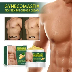 30ml Ginger Men Women Body Breast Firming Creams Muscle Tighten Chest Gynecomastia Nourishing Promote Metabolism Anti Cellulite