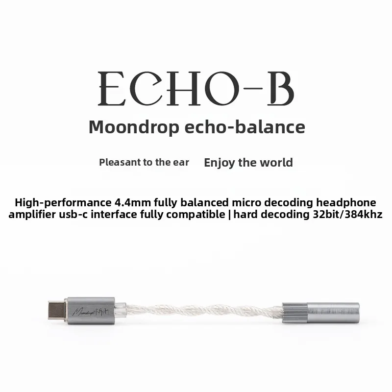 

Shuiyueyu Echo-B Portable Small Tail USB-C Port Lossless HIFI 4.4mm Full Balance Mini Decoder Headphone Amplifier