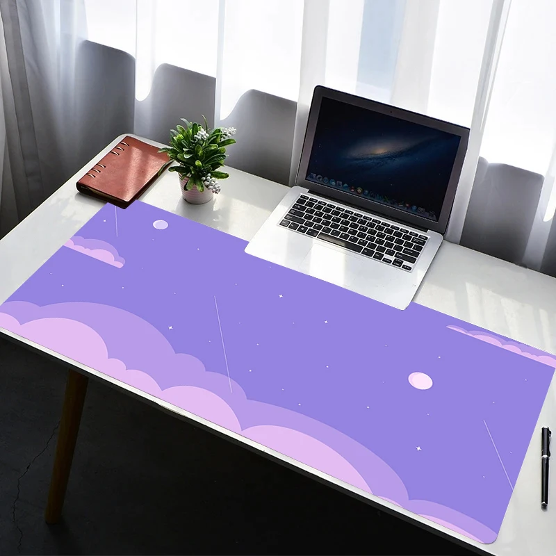 

Mouse Pad PC Accessories Mousepad Rubber Gaming Mats HD Non Slip Extended Pad Computer Gamer Mouse Mat Office Moon Star Desk Mat