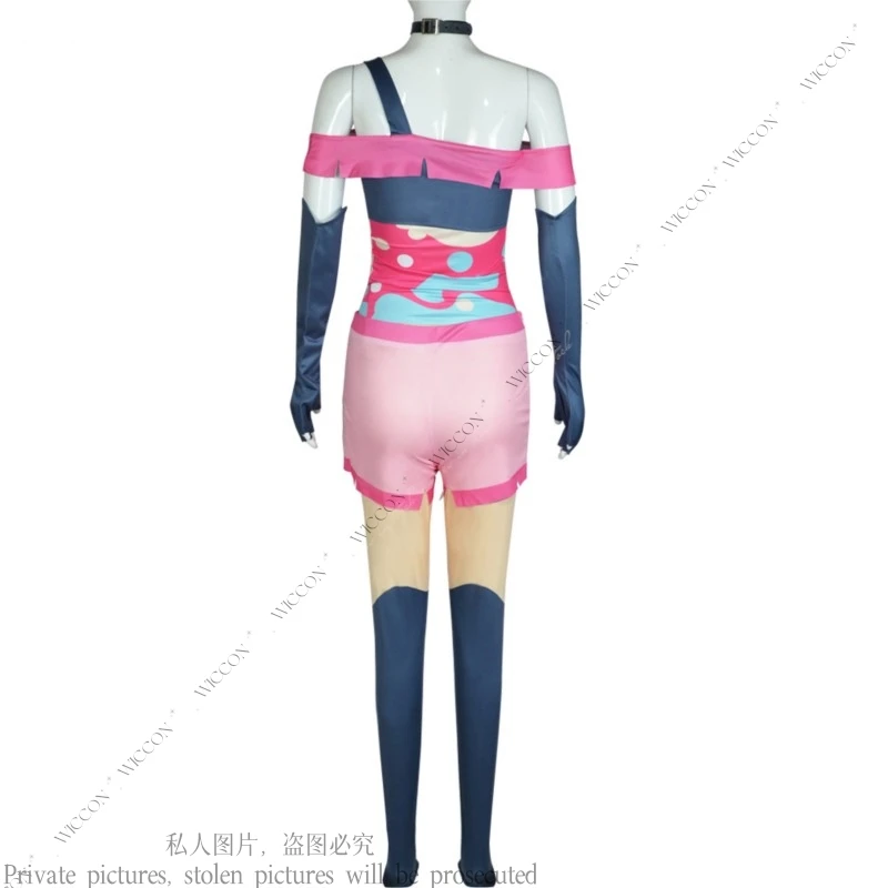 Beelzebub Helluva Anime Cosplay Kostuum Pak Voor Vrouw Boss Rollenspel Halloween Party Carnaval Handschoenen Sokken Nieuwe Queen Bee