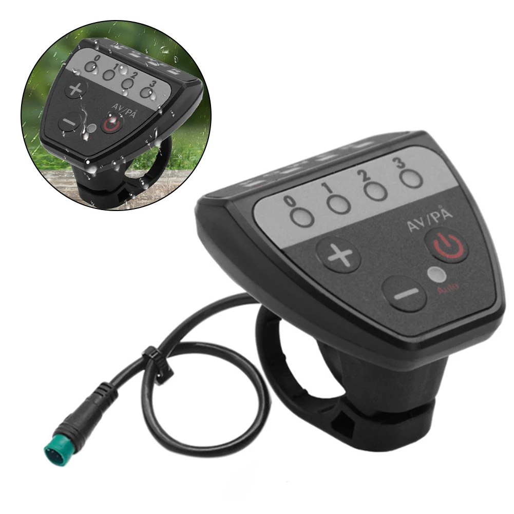 

Electric Bike LED Display Meter Light Controller 36V 48V 5Pins IP65 Connector Ebike Scooters DIsplay Controller Accesories