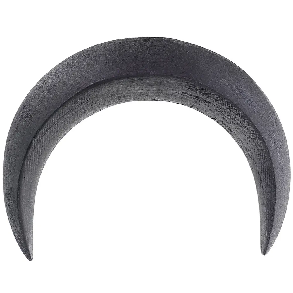 

Wood Hair Chopsticks Moon Shape Hair Stick for Buns Chinese Style Hairpins Lightweight Strong Hold Elegant Vintage Look Daily