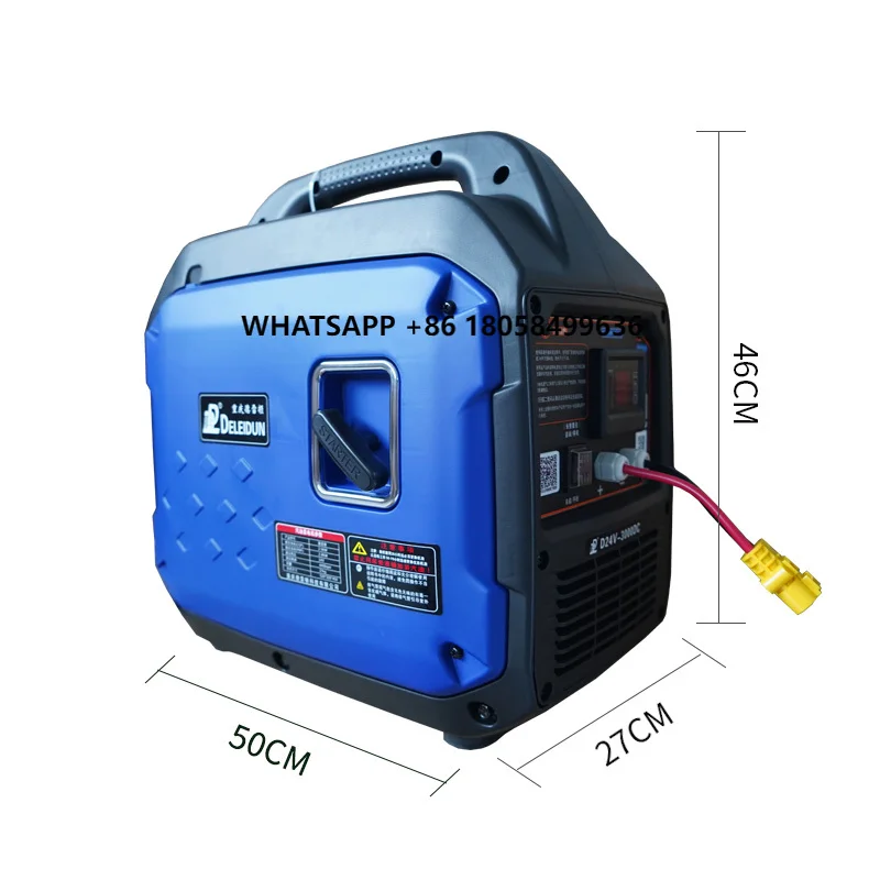 

12V Parking air Conditioning Generator Small Portable Silent Intelligent Self-starting Truck DC Power Generation 24v