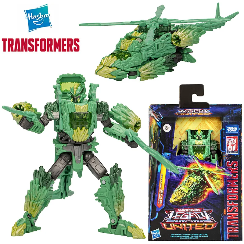 Hasbro Transformers Legacy United Infernac Universe Shard 12Cm Deluxe Class figura de acción Original, modelo de juguete, colección de regalo