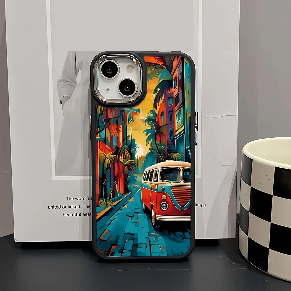

Urban public transportation case,suitable for iPhone16Pro Max/iPhone16Pro/iPhone16/ iPhone16 Plus to iPhone11 12 13 14 15 series