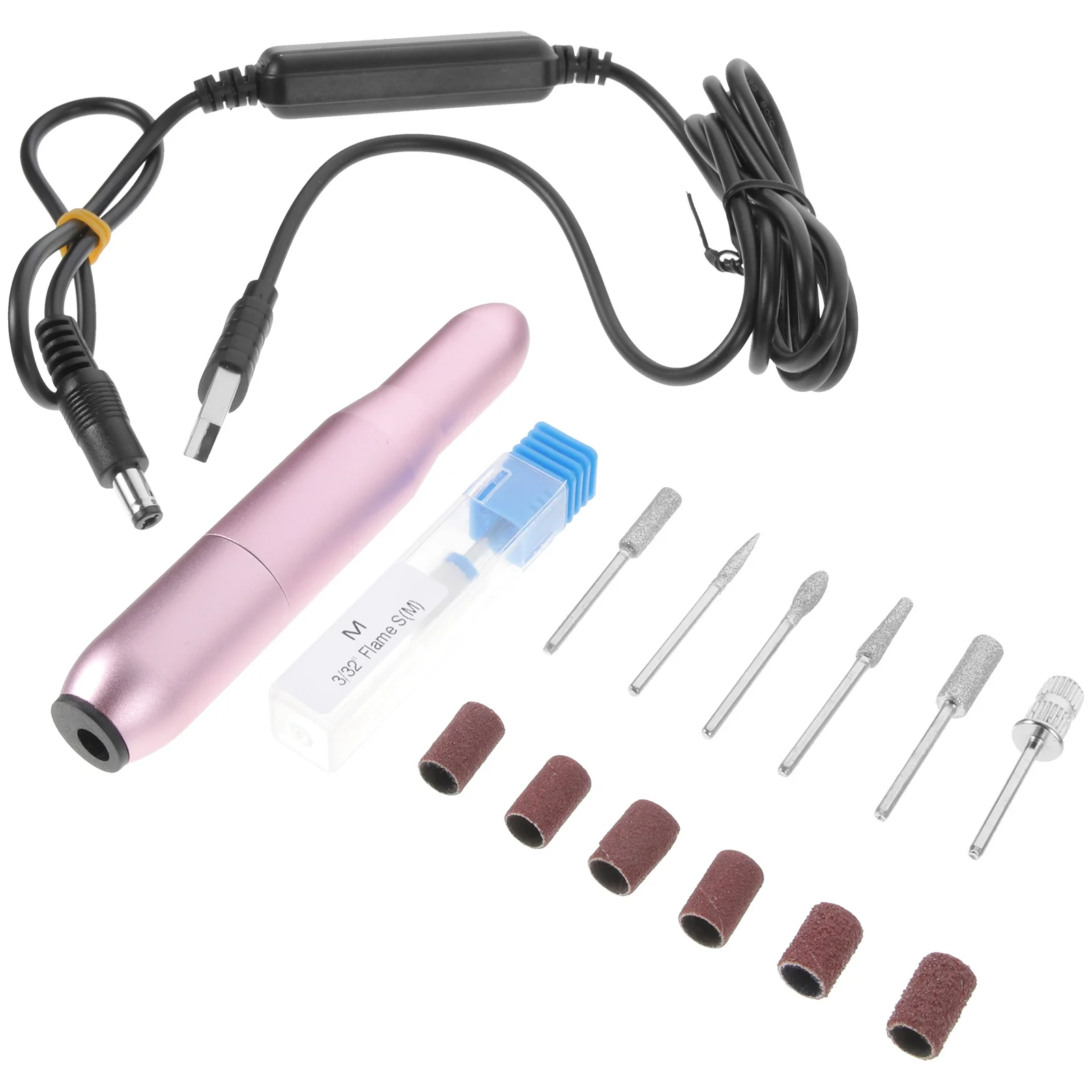 1Set Electric Nail Drill Nail Kit Professional Portable Manicure Tool Set Sanding Polishing Nails Manicure Set Professional