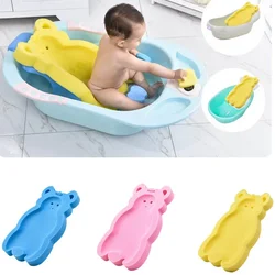 Newborn Portable Sponge Foam Pad Shower Bath Mat Tub Comfortable Baby Infant Bathroom Pillow Non-Slip Bathtub Seat Support