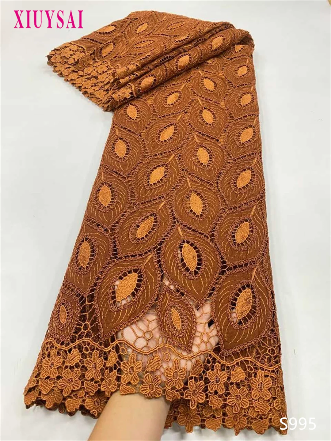 

Африканский гипюр 2025 новейшая африканская кружевная ткань небесно-голубая швейцарская кружевная ткань высокого качества 2025 роскошное вечернее платье шитье