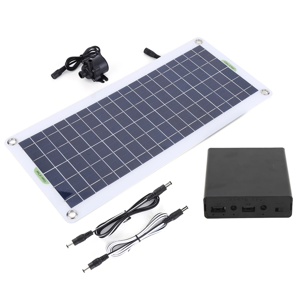Aquarium Pump Garden Decoration 18V 30W Mini Solar Power Panel Water Pump Watering System Energy Saving Kits for Fish Tank