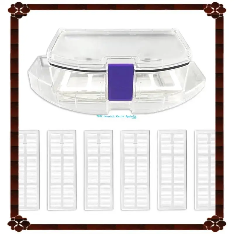 Narwal Freo / J3 로봇 진공 청소기 먼지 상자 Hepa 필터 교체 부품 세척 가능 필터