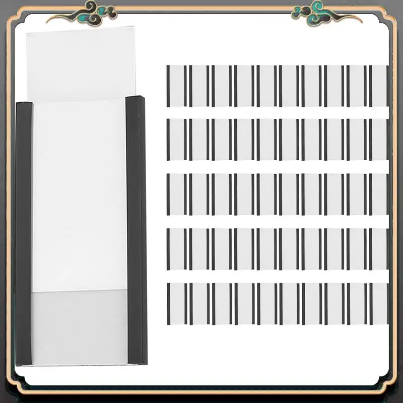 

Reliable-50Pcs Magnetic Label Holders With Magnetic Data Card Holders With Clear Plastic Protectors For Metal Shelf (1 X 2 Inch)