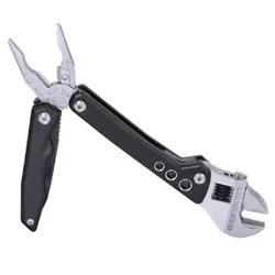 MOONBIFFY New Multitool Pliers Knife Adjustable Wrench Screwdriver Set Pocket Folding Wire Cutter Portable Outdoor Hand Tools