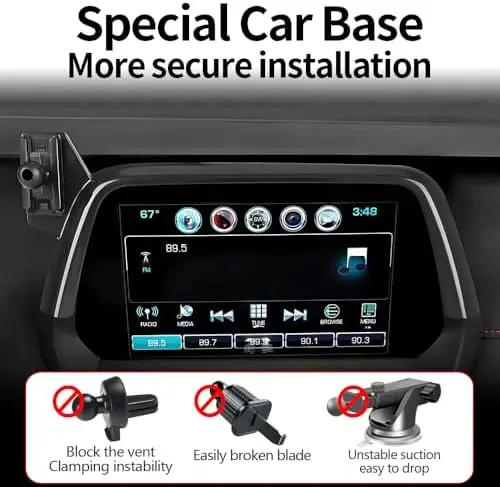 

Держатель для телефона в автомобиль для Camaro 2016-2024 - Автомобильное крепление для навигаторов и мобильных телефонов