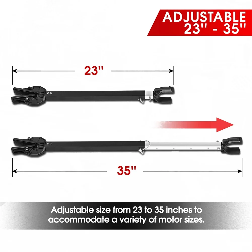 Boat Transom Saver Boat Motor Support With Heavy-Duty Composite Head Holds Transom Saver Protection Boat Parts Automobiles Part