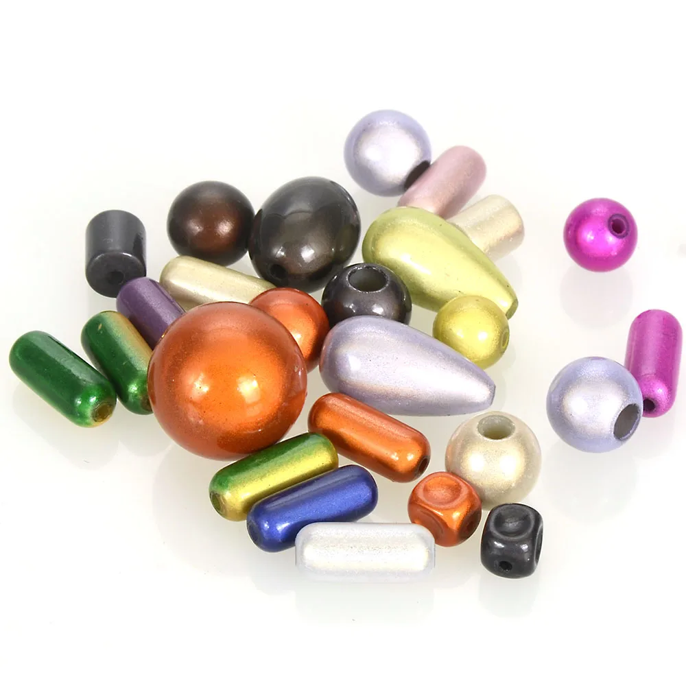 Miasol Random Mixed Color and Shape Miracle Magic Perles Spacers Charms Beads Samples For Diy Jewelry Handmade Accessories