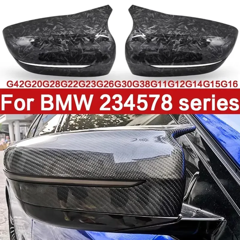 

For BMW 2 3 4 Series G20 G42 G22 G23 G26 425 325 Shells Rearview Cap High quality Real Carbon fiber rear view mirror case cover