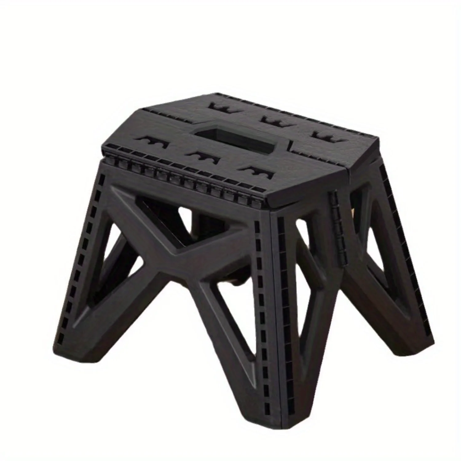 Portable Folding Stool, High Load-bearing Handle Design Durable Mini Stool, For Outdoor Fishing Camping