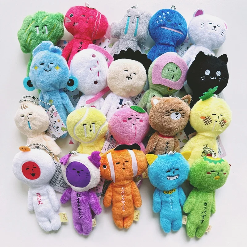 

Милый кулон Yukio: Лимитированная серия фигурок-кукол в виде маленьких папуг, фруктов, сосен, кальмаров. Креативный подарок, брелок, мультяшный дизайн.