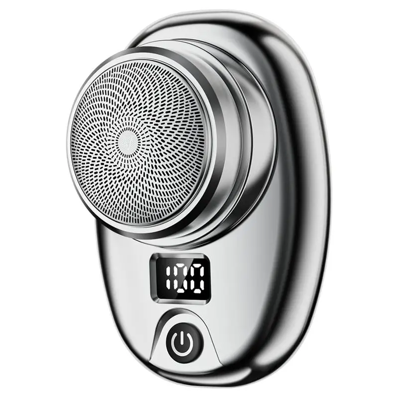 

A20M Electric Razor Portable Pocket Size Beard Trimmer With LCD Display For Men Cordless Rechargeable Rotary