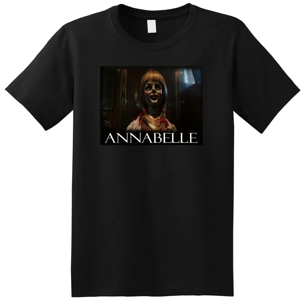 ANNABELLE T SHIRT 4k Bluray Dvd Cover Poster Tee Anime Graphic T-shirts For Men Clothing Women Short Sleeve Tees