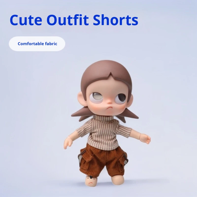 Tylko ubrania, bez lalek, dla Zsiga Sister Gazi Pants BJD1/8, ubrania dla lalek przegubowych, szorty, urocze ubranka do przebierania dla dzieci, ubrania dla dzieci.