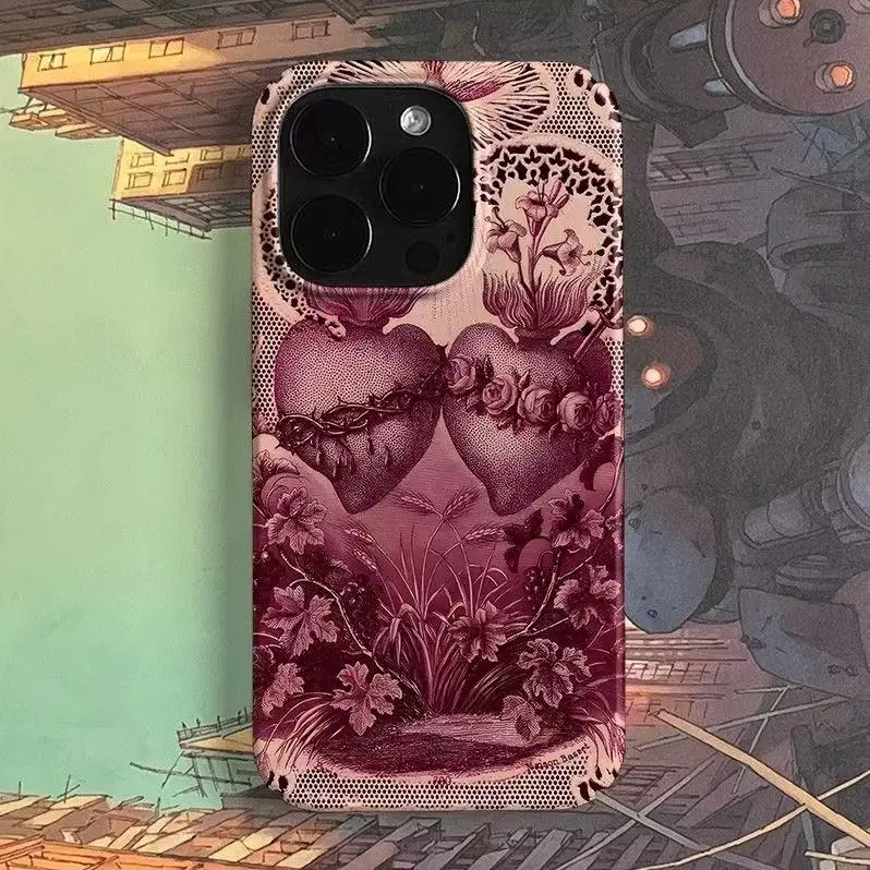 حافظة لهاتف آيفون 16 15 14 13 12 11 Pro Max X XS XR XS Max 7 8 Plus غطاء لامع من البولي كربونات الصلبة #4