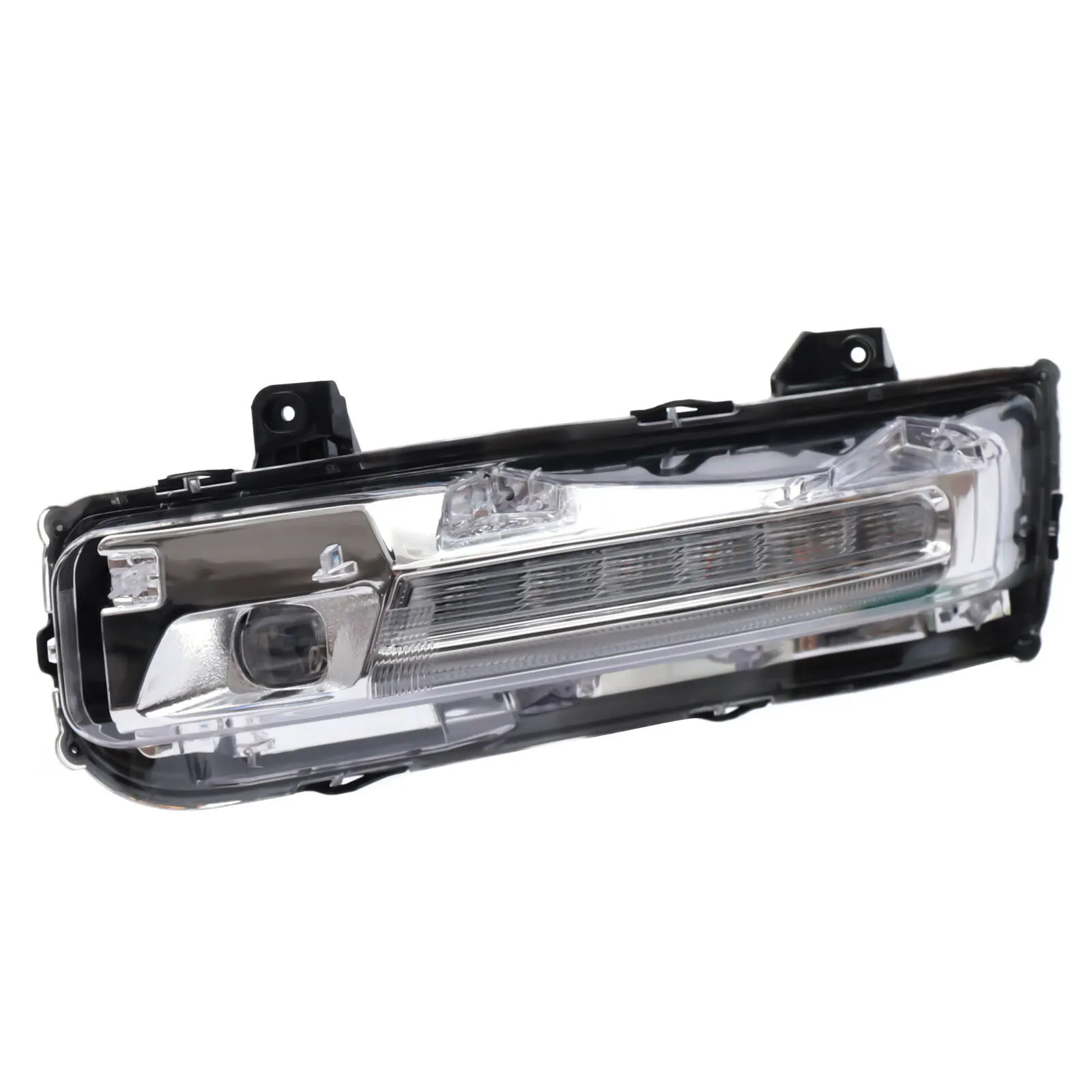 ل 2018-2020 فورد موستانج المصد الأيسر الضباب الخفيف LED DRL مع مصباح إشارة الانعطاف