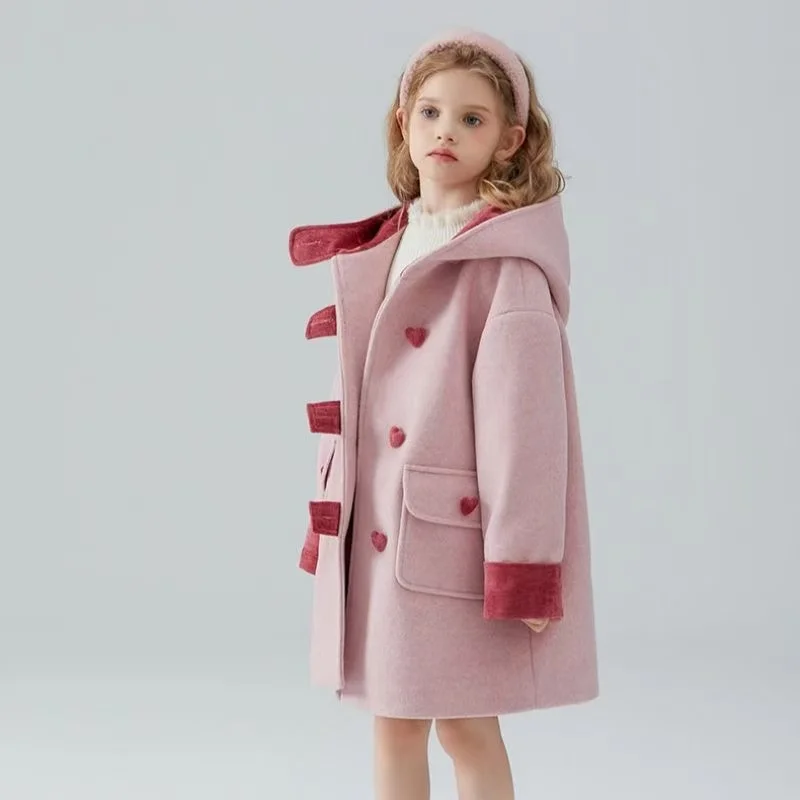 Рисунок 2 - Шерстяное пальто для девочек от 4 до 14 лет